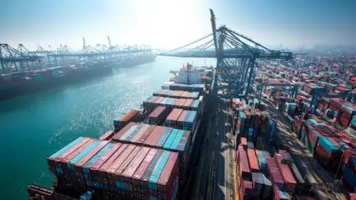 Maritime port terminal